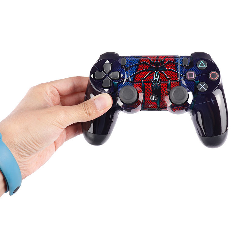 دسته بازی بی سیم SONY PlayStation 4 DualShock 4 High Copy طرح Spider Man کد 2