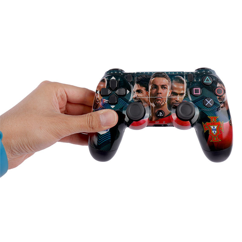 دسته بازی بی سیم SONY PlayStation 4 DualShock 4 High Copy طرح فوتبالی