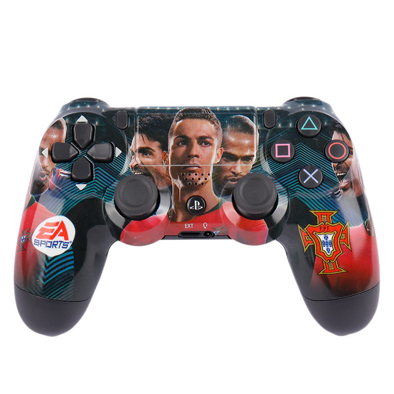 دسته بازی بی سیم SONY PlayStation 4 DualShock 4 High Copy طرح فوتبالی