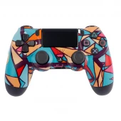 دسته بازی بی سیم SONY PlayStation 4 DualShock 4 High Copy طرح رنگی