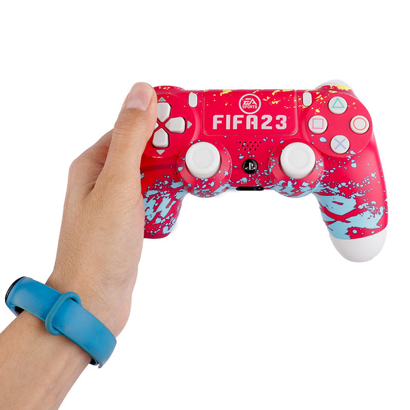 دسته بازی بی سیم SONY PlayStation 4 DualShock 4 High Copy طرح FIFA 23