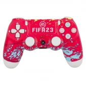 دسته بازی بی سیم SONY PlayStation 4 DualShock 4 High Copy طرح FIFA 23