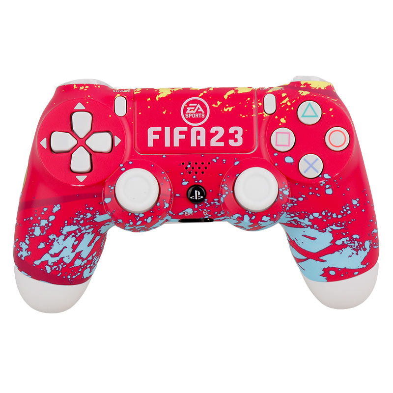 دسته بازی بی سیم SONY PlayStation 4 DualShock 4 High Copy طرح FIFA 23
