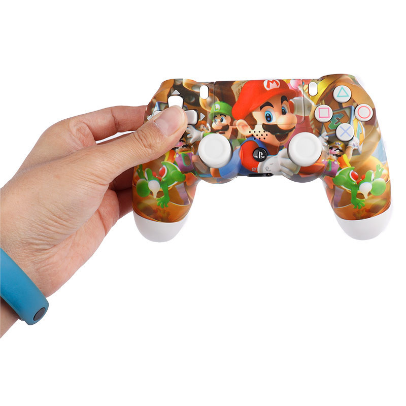 دسته بازی بی سیم SONY PlayStation 4 DualShock 4 High Copy طرح Super Mario