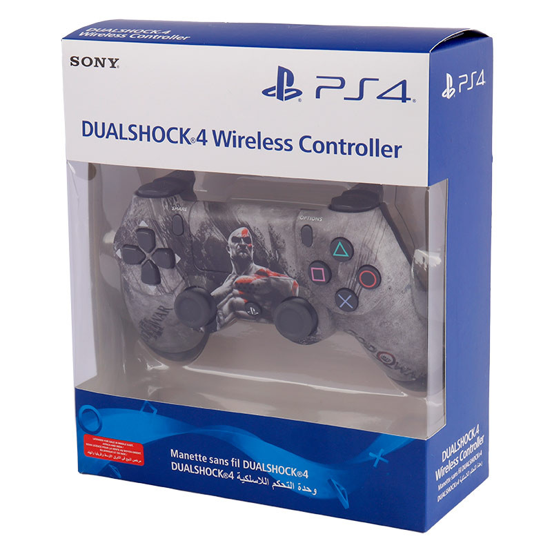 دسته بی سیم SONY PlayStation 4 DualShock 4 High Copy طرح God of War کد 5