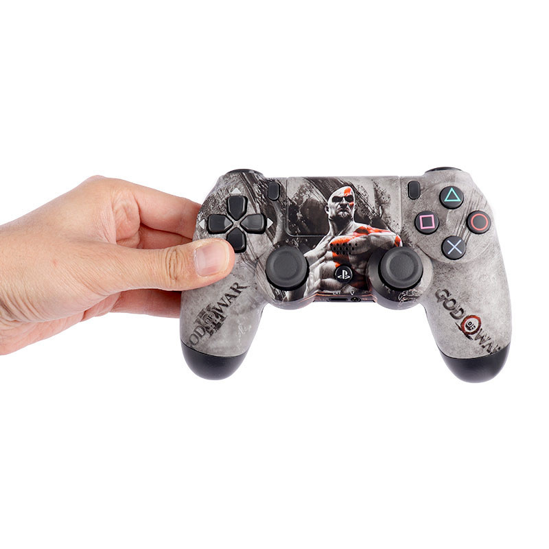 دسته بازی بی سیم SONY PlayStation 4 DualShock 4 High Copy طرح God of War کد 5