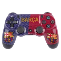 دسته بازی بی سیم SONY PlayStation 4 DualShock 4 High Copy طرح Barcelona