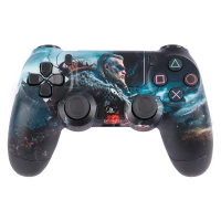 دسته بازی بی سیم SONY PlayStation 4 DualShock 4 High Copy طرح Assassins Creed Valhalla