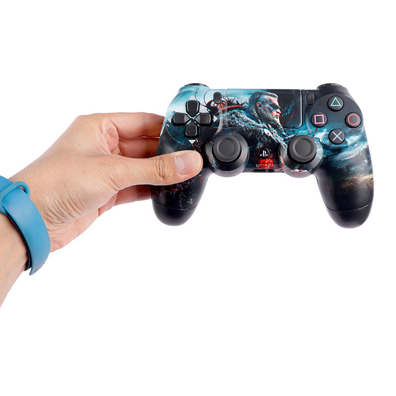 دسته بازی بی سیم SONY PlayStation 4 DualShock 4 High Copy طرح Assassins Creed Valhalla