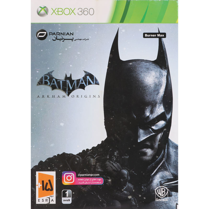 بازی Batman Arkham Origins پرنیان مناسب برای XBOX 360