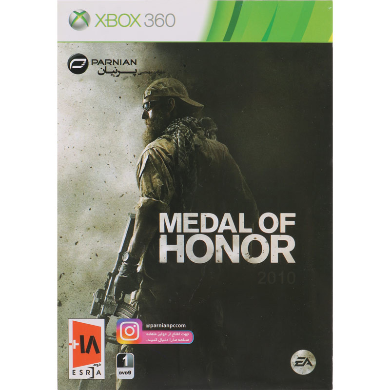 بازی Medal Of Honor 2010 پرنیان مناسب برای XBOX 360