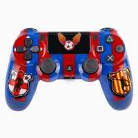 دسته بازی بی سیم SONY PlayStation 4 DualShock 4 High Copy طرح فوتبالی کد 1