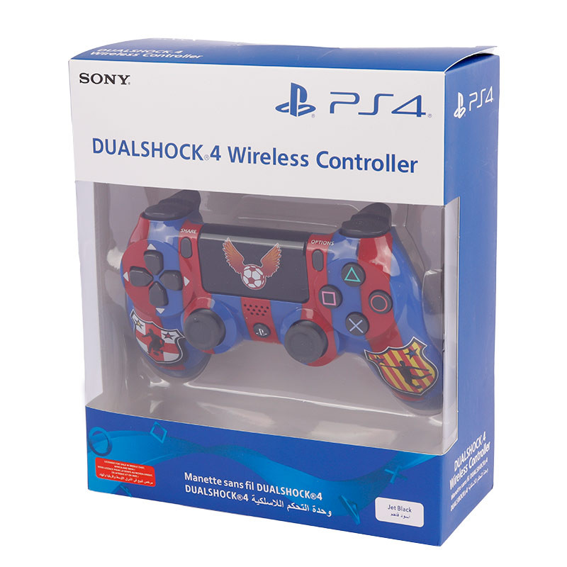 دسته بی سیم SONY PlayStation 4 DualShock 4 High Copy طرح فوتبالی کد 1