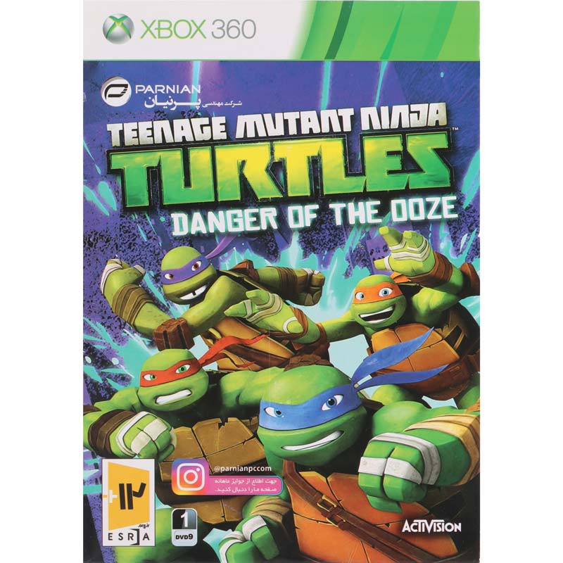 Teenage Mutant Ninja Turtles Danger of the Ooze XBOX 360 پرنیان