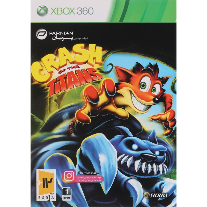 Crash of the Titans XBOX 360 پرنیان