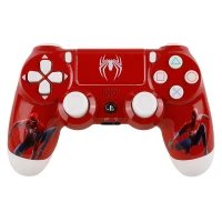 دسته بازی بی سیم SONY PlayStation 4 DualShock 4 High Copy طرح Spider Man کد 3