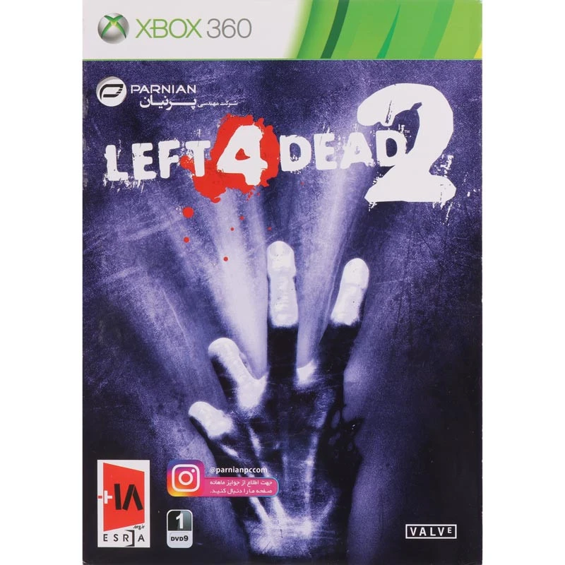 بازی Left 4 Dead 2 پرنیان مناسب برای XBOX 360