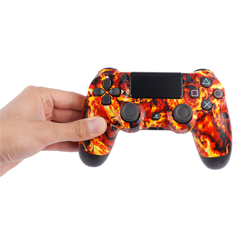 دسته بازی بی سیم SONY PlayStation 4 DualShock 4 High Copy طرح Ghost Rider