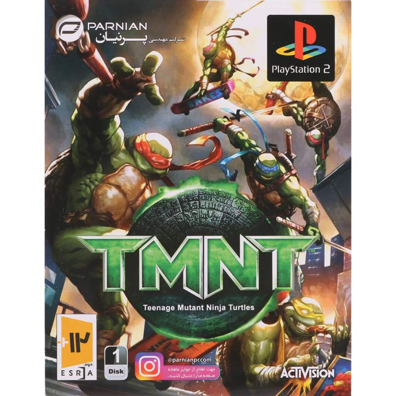 Teenage Mutant Ninja Turtles PS2 پرنیان