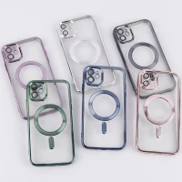 قاب شفاف MagSafe ژله ای محافظ لنزدار iPhone 11