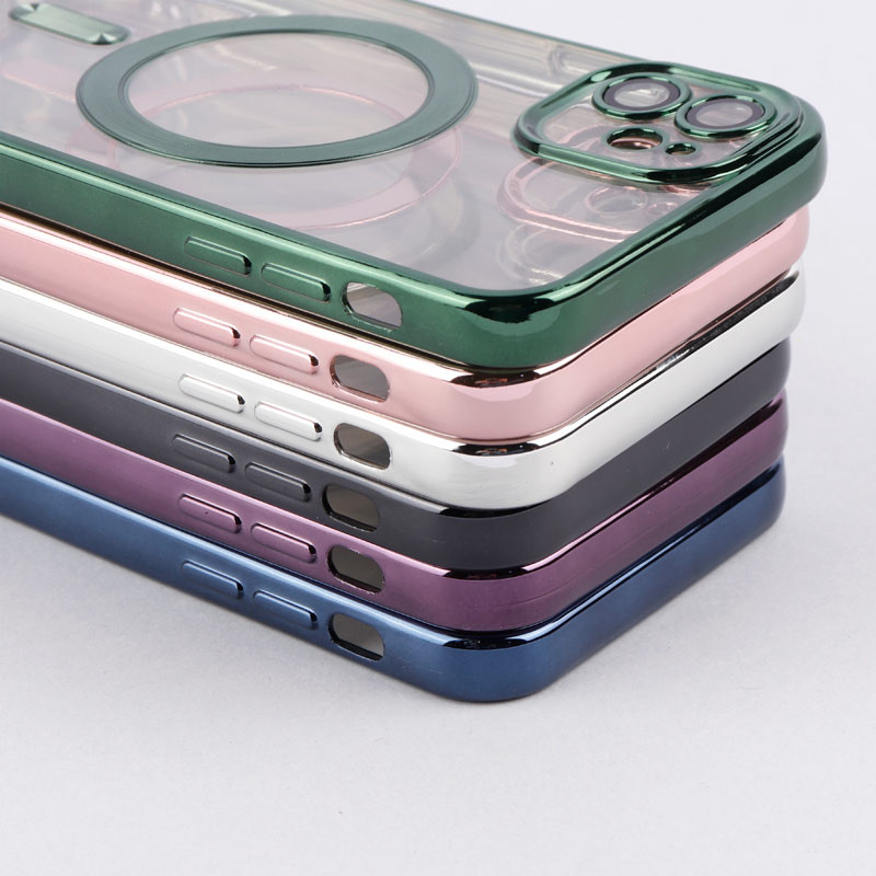 قاب شفاف MagSafe ژله ای محافظ لنزدار iPhone 11