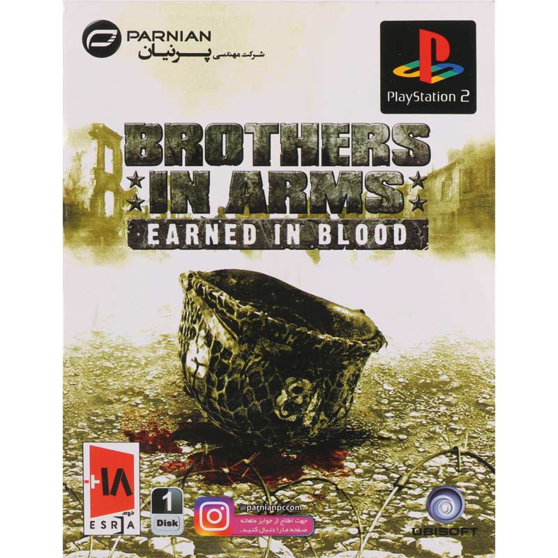 Brothers In Arms Earned In Blood PS2 پرنیان