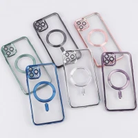 قاب شفاف MagSafe ژله ای محافظ لنزدار iPhone 11 Pro Max