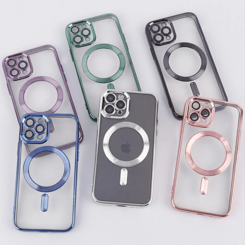 قاب شفاف MagSafe ژله ای محافظ لنزدار iPhone 11 pro