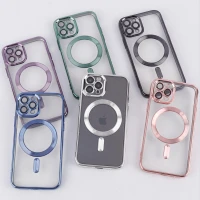 قاب شفاف MagSafe ژله ای محافظ لنزدار iPhone 11 pro