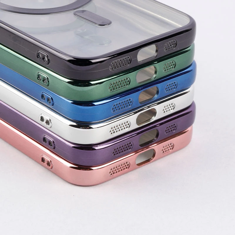 قاب شفاف MagSafe ژله ای محافظ لنزدار iPhone 12