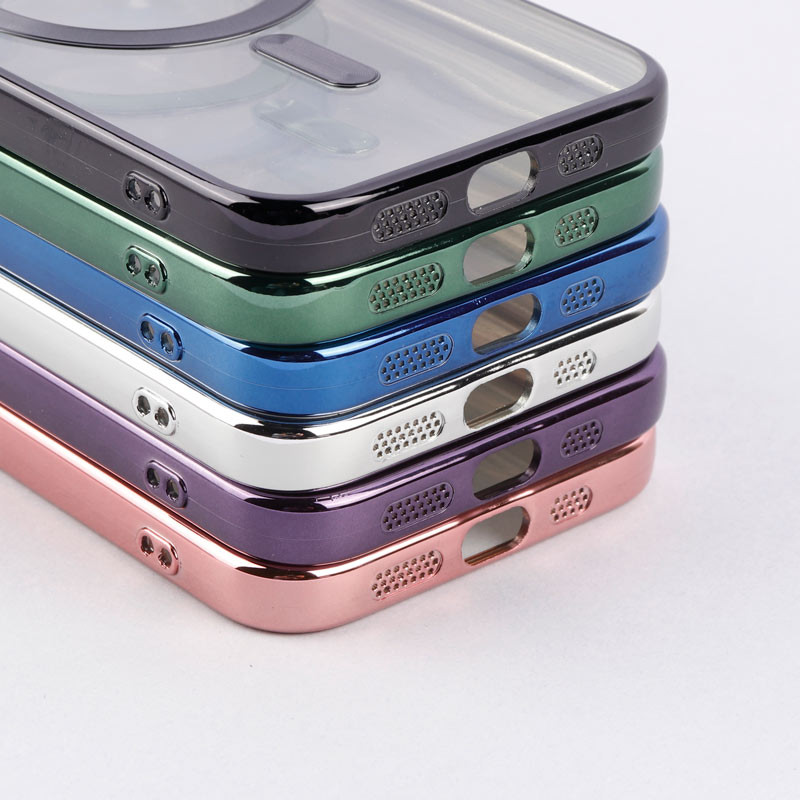 قاب شفاف MagSafe ژله ای محافظ لنزدار iPhone 12