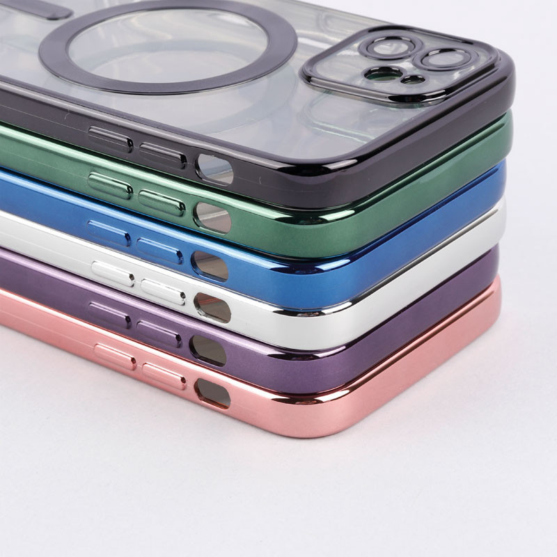 قاب شفاف MagSafe ژله ای محافظ لنزدار iPhone 12