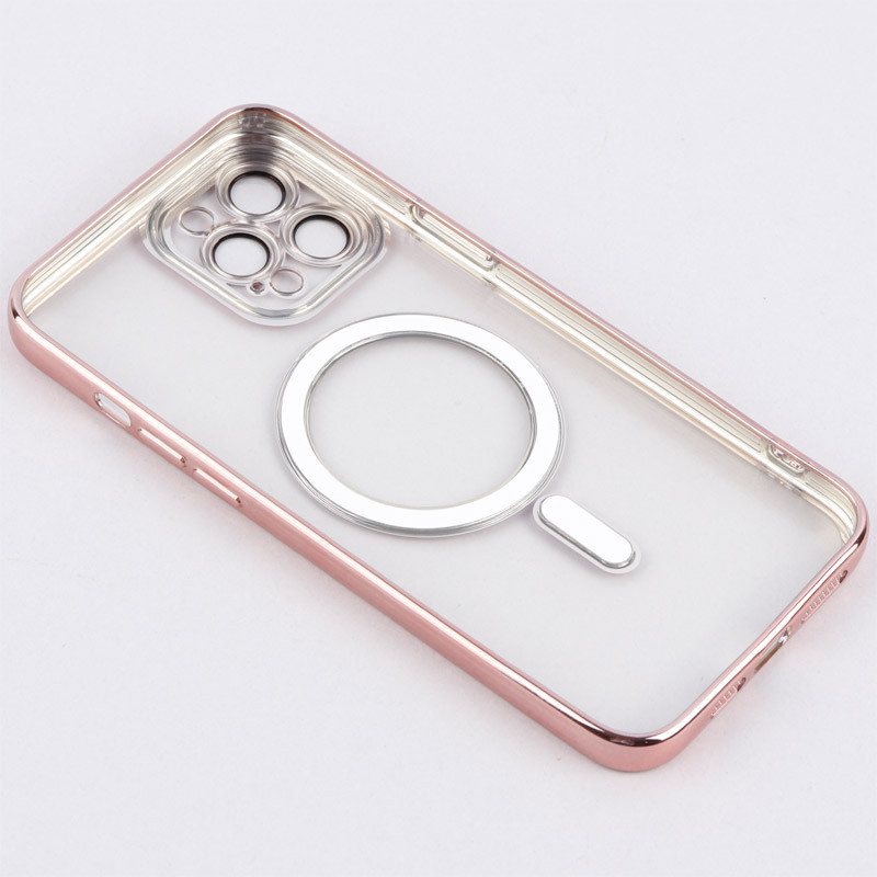 قاب شفاف MagSafe ژله ای محافظ لنزدار iPhone 12 Pro Max