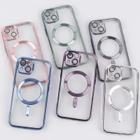 قاب شفاف MagSafe ژله ای محافظ لنزدار iPhone 13