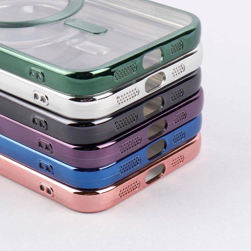 قاب شفاف MagSafe ژله ای محافظ لنزدار iPhone 13