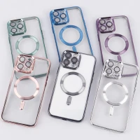 قاب شفاف MagSafe ژله ای محافظ لنزدار iPhone 13 Pro Max