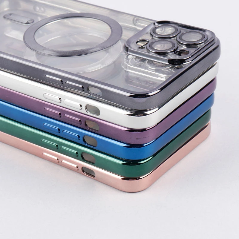قاب شفاف MagSafe ژله ای محافظ لنزدار iPhone 13 Pro Max