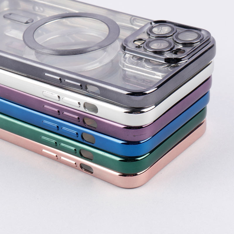 قاب شفاف MagSafe ژله ای محافظ لنزدار iPhone 13 Pro Max