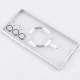 قاب شفاف MagSafe ژله ای محافظ لنزدار Samsung Galaxy S23 Ultra