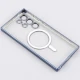 قاب شفاف MagSafe ژله ای محافظ لنزدار Samsung Galaxy S23 Ultra