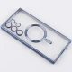 قاب شفاف MagSafe ژله ای محافظ لنزدار Samsung Galaxy S23 Ultra