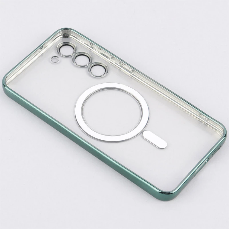 قاب شفاف MagSafe ژله ای محافظ لنزدار Samsung Galaxy S23 Plus
