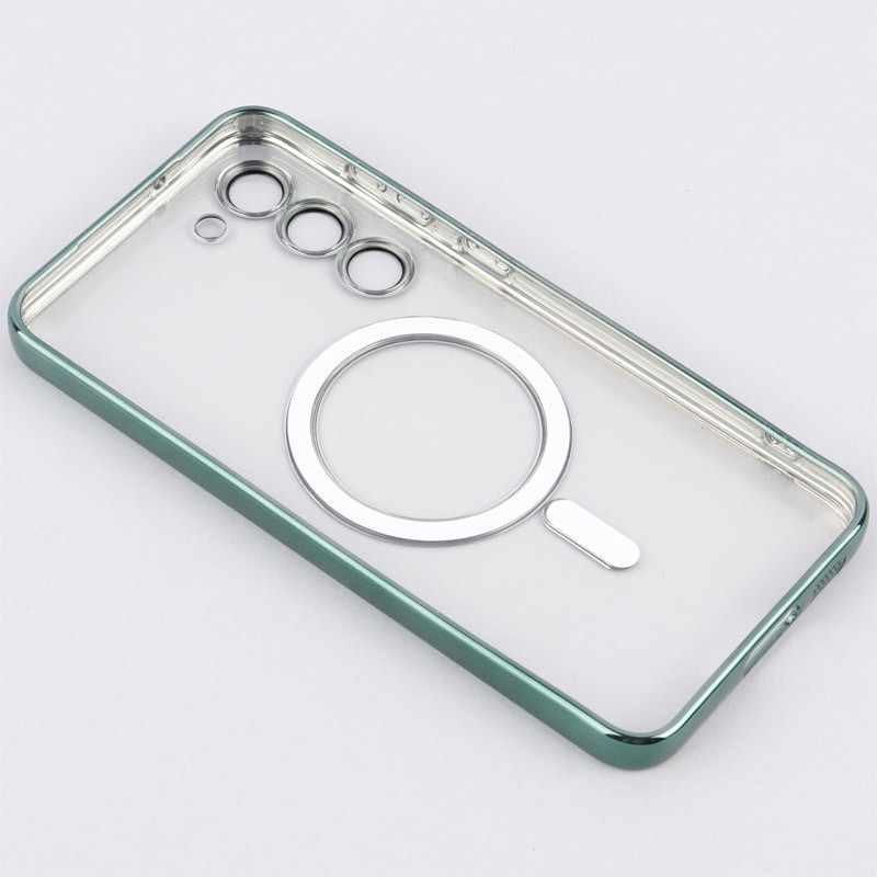 قاب شفاف MagSafe ژله ای محافظ لنزدار Samsung Galaxy S23 Plus