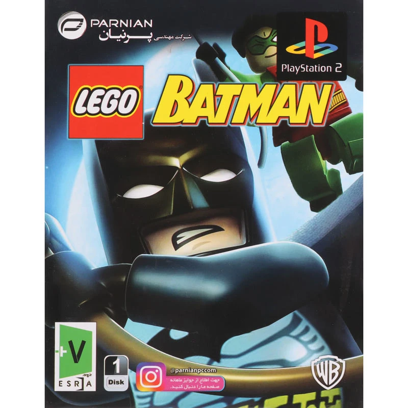 بازی Lego Batman پرنیان مناسب برای PS2