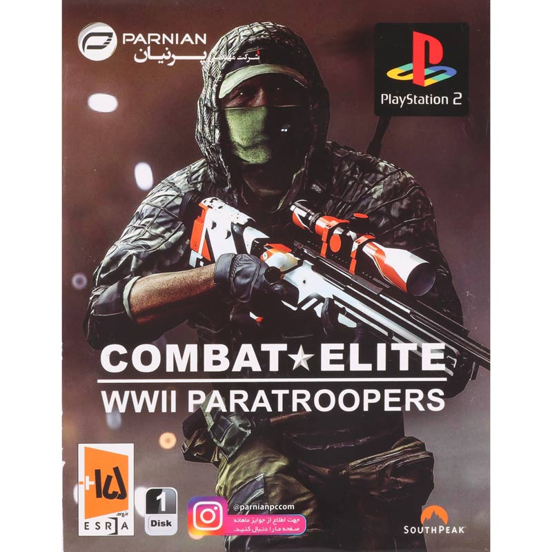 Combat Elite WWII Paratroopers PS2 پرنیان