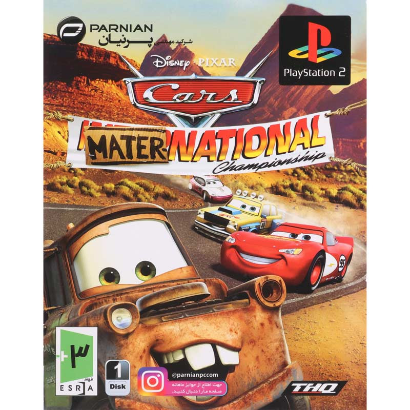 Cars Mater-Nasional Championship PS2 پرنیان