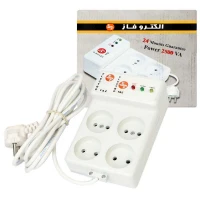 محافظ برق 4 خانه کامپیوتر الکتروفاز با کابل 3 متری Electro Faz 4002