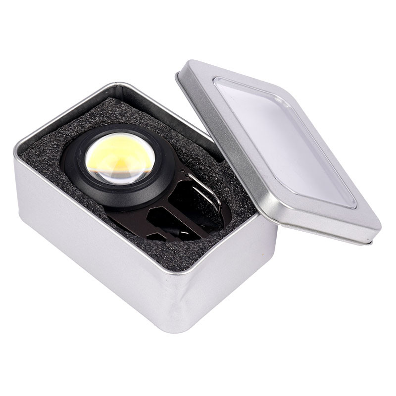 چراغ قوه قلاب دار COB 6IN1 کد 2