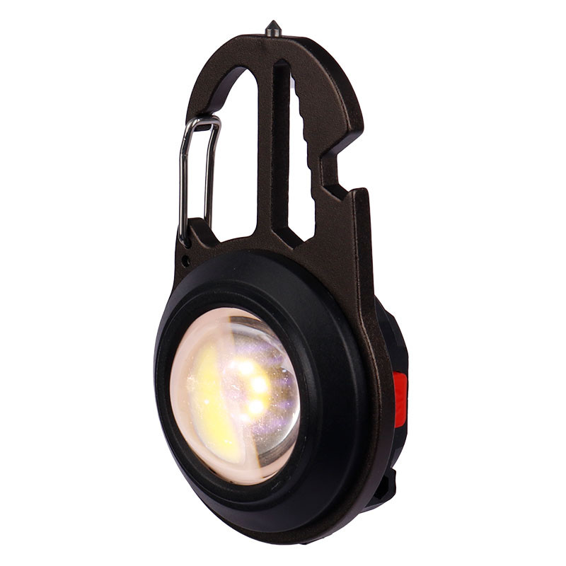 چراغ قوه قلاب دار COB 6IN1 کد 2