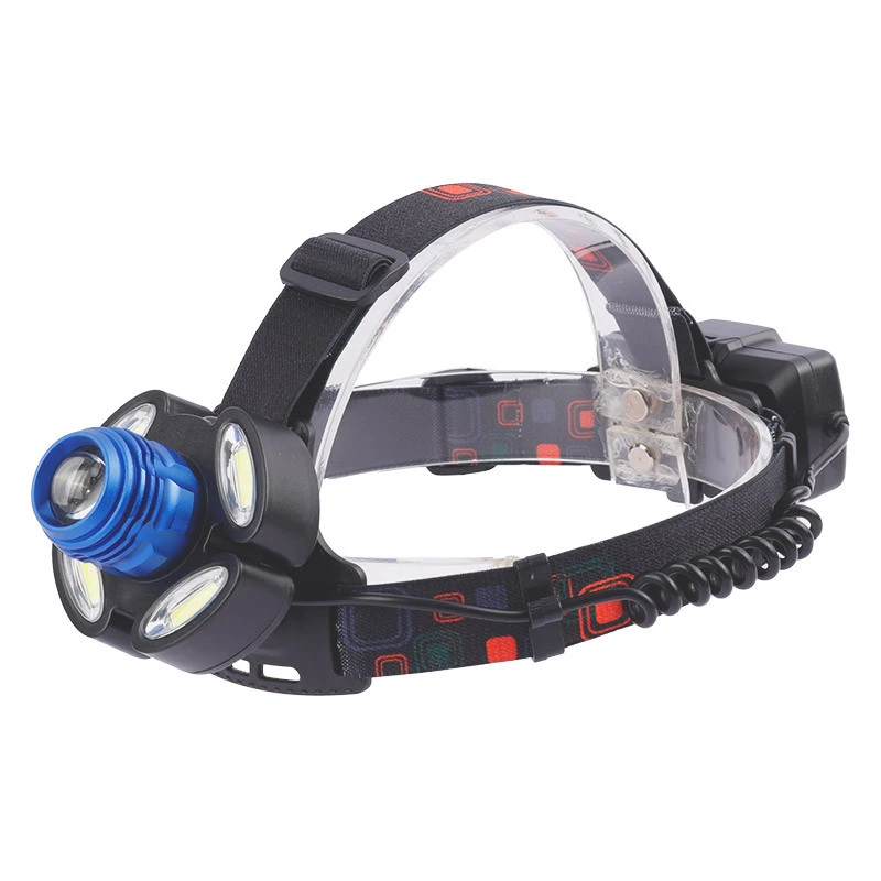 چراغ پیشانی هدلایت شارژی چندکاره P.O.L 20000W